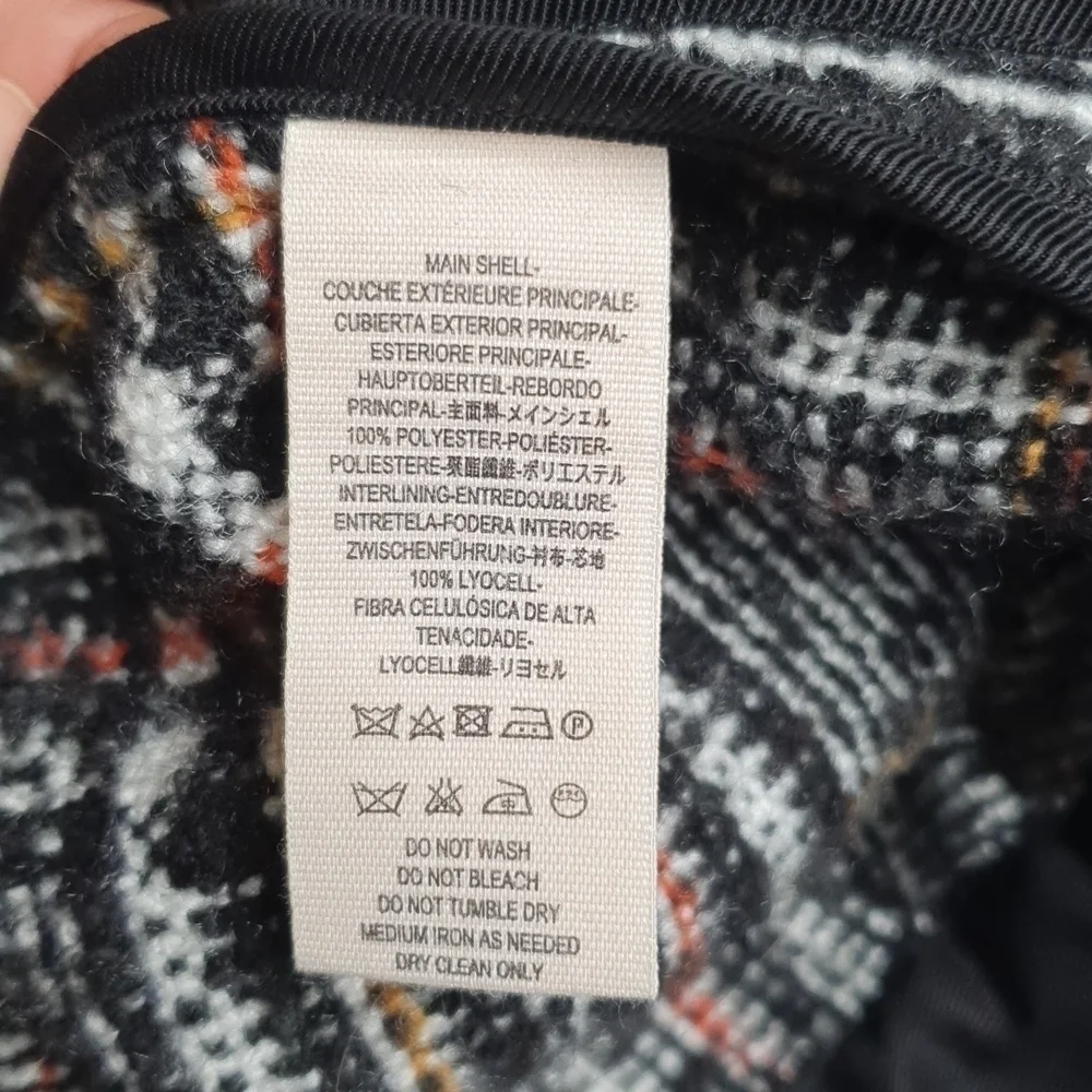 Free People Slouchy Eisenhower Plaid Woven Jacket